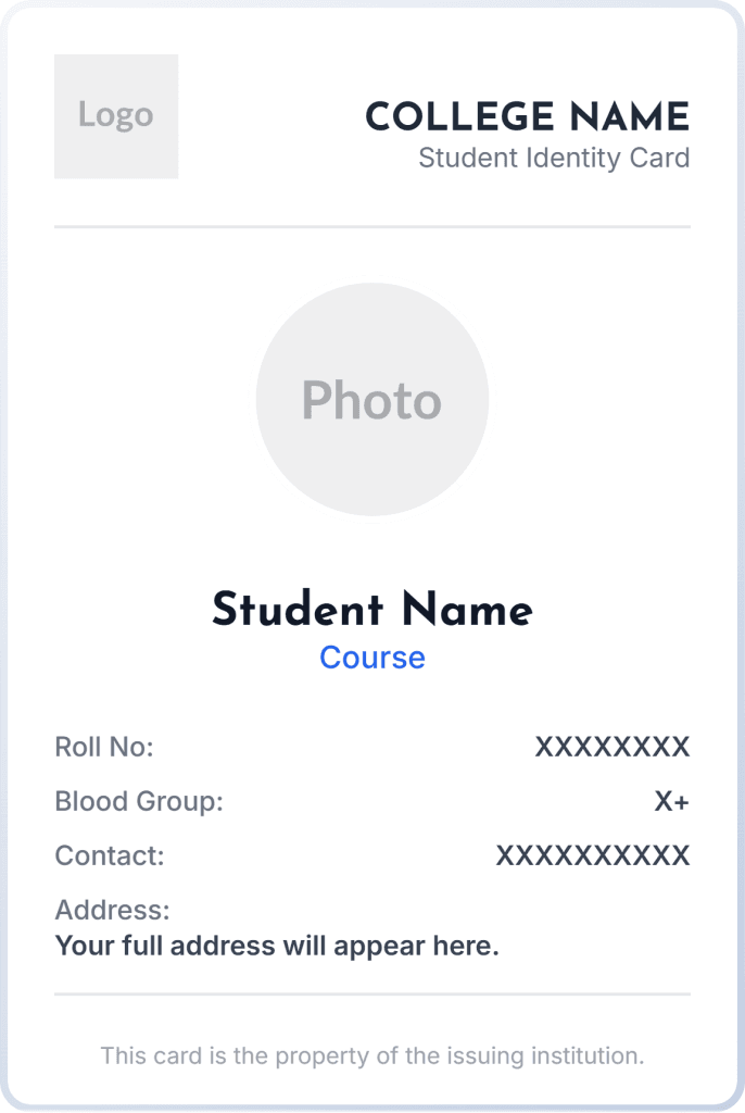 free college id card generator